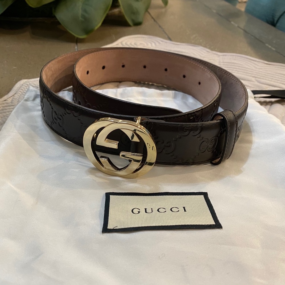 Gucci Belt Double G buckle